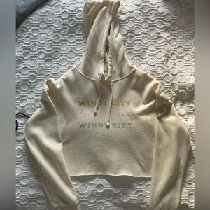 Alice & Wonder cropped Windy City sweatshirt